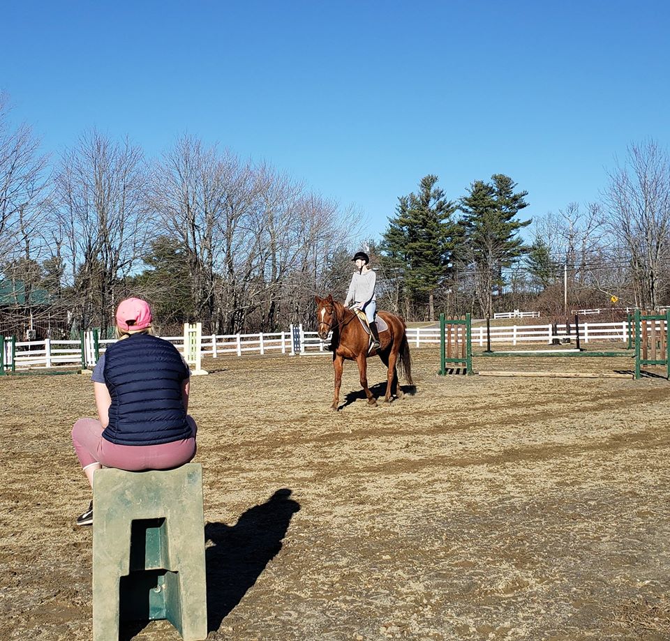 Riding Instructors with Lessons at lupine farm